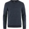 Pull Fjallraven Men Ovik Nordic Sweater Dark Navy -Fjallraven 1 Ovik Nordic Sweater M 82020 555 A MAIN FJR