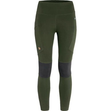 Legging Fjallraven Woman Abisko Trekking Tights Pro Deep Forest Iron Grey 3 Legging Fjallraven Woman Abisko Trekking Tights Pro Deep Forest Iron Grey
