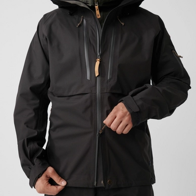 Veste Fjallraven Men Keb Eco-Shell Jacket Black 7 Veste Fjallraven Men Keb Eco-Shell Jacket Black – Image 5