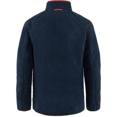 Gilet Fjallraven Men Vardag Pile Fleece Navy-Autumn Leaf 4 Gilet Fjallraven Men Vardag Pile Fleece Navy-Autumn Leaf – Image 2