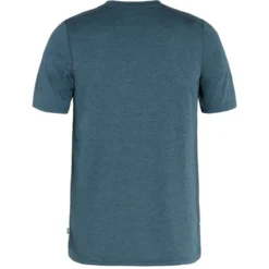 T-Shirt Fjallraven Man Abisko Day Hike SS Indigo Blue -Fjallraven 2 abisko day hike ss m 87197 534 b main fjr