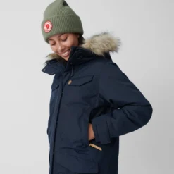 Veste Fjallraven Women Nuuk Parka Deep Forest -Fjallraven 5 Nuuk Parka W 86369 555 H DETAIL FJR