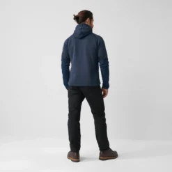 Veste Fjallraven Men Ovik Fleece Hoodie Navy -Fjallraven 5 fxjxjf