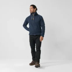 Veste Fjallraven Men Ovik Fleece Hoodie Navy -Fjallraven 6 fyulhlhhhhl