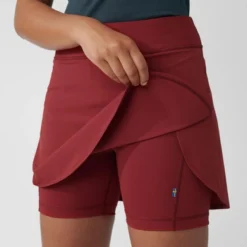 Jupe Fjallraven Women Abisko Midsummer Skort Pomegranate Red -Fjallraven 7 Naamloosoppioipip 1