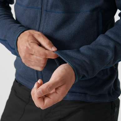 Gilet Fjallraven Men Ovik Fleece Hoodie Deep Forest 9 Gilet Fjallraven Men Ovik Fleece Hoodie Deep Forest – Image 7