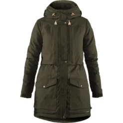 Fjallraven Veste Fjällräven Women Singi Wool Padded Parka Deep Forest