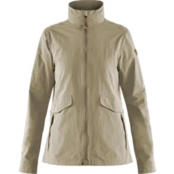 Fjallraven Veste Fjällräven Women Travellers MT Jacket Light Beige