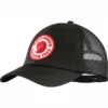 Fjallraven Casquette Fjällräven 1960 Logo Black S/M -Fjallraven 7323450601263 SS20 a 1960 logo langtradarkeps fjaellraeven 21