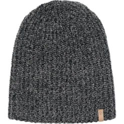 Bonnet Fjallraven Ovik Melange Beanie Black
