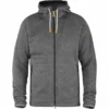 Fjallraven Gilet Fjällräven Övik Fleece Hoodie Dark Grey -Fjallraven 82252 Dark Grey