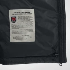 Fjallraven Women Expedition Pack Down Jacket Black 19 Fjallraven Women Expedition Pack Down Jacket Black -Fjallraven 9 Expedition Pack Down Jacket W 86124 550 G DETAIL FJR