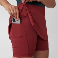 Jupe Fjallraven Women Abisko Midsummer Skort Pomegranate Red -Fjallraven 9 vh3Bhhljhfl 1