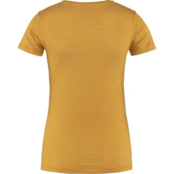 T-Shirt Fjallraven Femme Abisko Cool Mustard Yellow 5 T-Shirt Fjallraven Femme Abisko Cool Mustard Yellow -Fjallraven Abisko Cool T shirt W 89472 161 B MAIN FJR