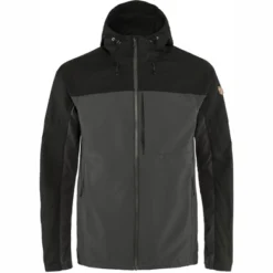 Veste Fjallraven Men Abisko Midsummer Jacket Dark Grey-Black