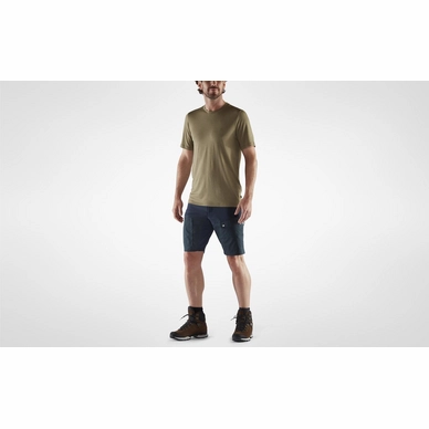 Short Fjallraven Men Abisko Midsummer Shorts Indigo Blue Dark Navy 5 Short Fjallraven Men Abisko Midsummer Shorts Indigo Blue Dark Navy – Image 3