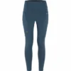Legging Fjallraven Femme Abisko Tights Indigo Blue 2 Legging Fjallraven Femme Abisko Tights Indigo Blue -Fjallraven Abisko Tights W 84773 534 A MAIN FJR