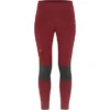 Legging Fjallraven Femme Abisko Trekking Tights Pro Pomegranate Red-Iron Grey -Fjallraven Abisko Trekking Tights Pro W 84771 346 048 A MAIN FJR