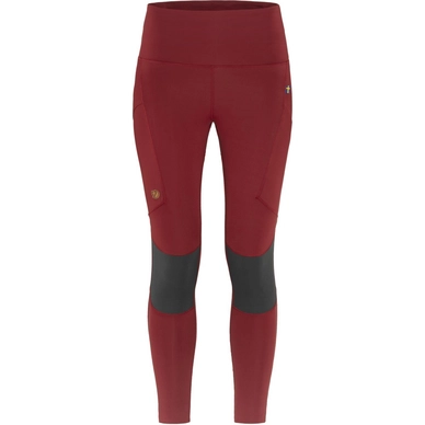 Legging Fjallraven Femme Abisko Trekking Tights Pro Pomegranate Red-Iron Grey 3 Legging Fjallraven Femme Abisko Trekking Tights Pro Pomegranate Red-Iron Grey
