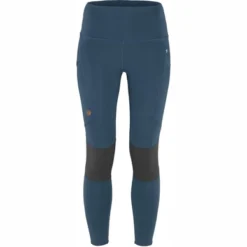 Legging Fjallraven Femmes Abisko Trekking Tights Pro Indigo Blue-Iron Grey