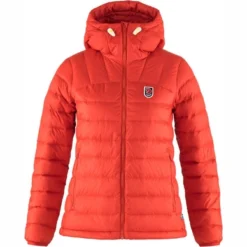 Fjallraven Veste Fjällräven Women Expedition Pack Down Hoodie True Red