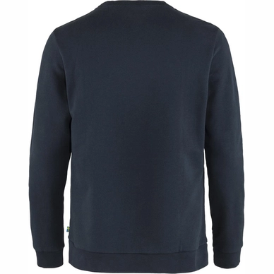 Fjallraven Pull Fjällräven Men Logo Sweater M Dark Navy 4 Fjallraven Pull Fjällräven Men Logo Sweater M Dark Navy – Image 2