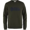 Fjallraven Pull Fjällräven Men Logo Sweater M Deep Forest -Fjallraven Fjallraven Logo Sweater M 84142 662 A MAIN FJR