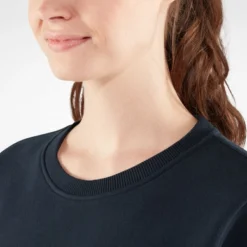 Pull Fjallraven Women Fjallraven Logo Sweater Mais Yellow 8 Pull Fjallraven Women Fjallraven Logo Sweater Mais Yellow -Fjallraven Fjallraven Logo Sweater W 84143 555 H DETAIL FJR