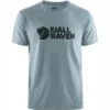 Fjallraven T-Shirt Fjällräven Hommes Logo Uncle Blue-Melange 1 Fjallraven T-Shirt Fjällräven Hommes Logo Uncle Blue-Melange -Fjallraven Fjallraven Logo T shirt M 87310 520 999 A MAIN FJR