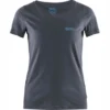 Fjallraven T-Shirt Fjällräven Femmes Logo Navy -Fjallraven Fjallraven Logo T shirt W 83509 560 A MAIN FJR