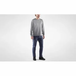 Pull Fjallraven Men High Coast Lite Sweater Grey 11 Pull Fjallraven Men High Coast Lite Sweater Grey -Fjallraven High Coast Lite Sweater M 87307 020 C MODEL FJR