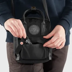 Fjallraven Sac à Bandoulière Fjällräven Kånken No. 2 Sling Black -Fjallraven Kanken No 2 Black Sling 23799 550 G DETAIL FJR