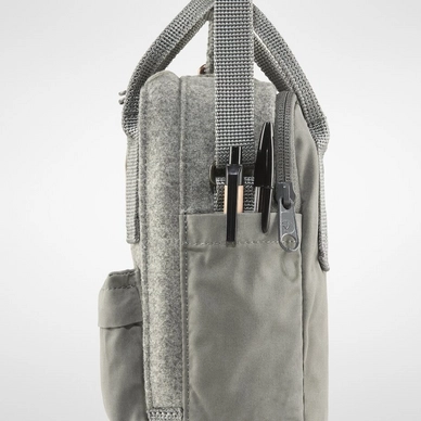 Fjallraven Sac à Bandoulière Fjällräven Kånken Re-Wool Sling Granite Grey 12 Fjallraven Sac à Bandoulière Fjällräven Kånken Re-Wool Sling Granite Grey – Image 10