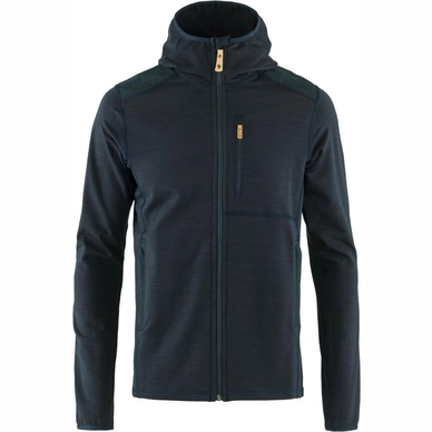 Fjallraven Gilet Fjällräven Men Keb Fleece Hoodie Dark Navy 3 Fjallraven Gilet Fjällräven Men Keb Fleece Hoodie Dark Navy
