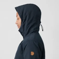 Veste Fjallraven Women Kiruna Padded Parka Basalt -Fjallraven Kiruna Padded Parka W 89644 555 F DETAIL FJR