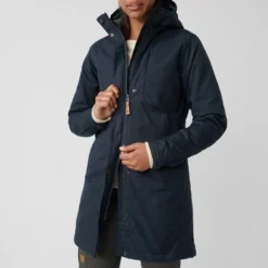 Veste Fjallraven Women Kiruna Padded Parka Basalt -Fjallraven Kiruna Padded Parka W 89644 555 I DETAIL FJR