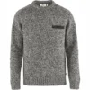 Fjallraven Pull Fjällräven Men Lada Round-Neck Sweater M Grey 1 Fjallraven Pull Fjällräven Men Lada Round-Neck Sweater M Grey -Fjallraven Lada Round neck Sweater M 84139 020 A MAIN FJR