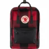 Fjallraven Sac à Dos Fjallräven Kanken 15 Inch Re-Wool Red Black -Fjallraven NP0A4EPLGE411