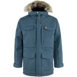 Veste Fjallraven Men Nuuk Parka Mountain Blue
