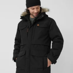 Veste Fjallraven Men Nuuk Parka Basalt 19 Veste Fjallraven Men Nuuk Parka Basalt -Fjallraven Nuuk Pro Parka M 86668 550 H DETAIL FJR 2