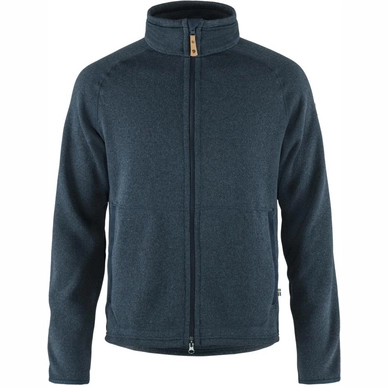 Fjallraven Gilet Fjällräven Men Övik Fleece Zip Sweater Navy 3 Fjallraven Gilet Fjällräven Men Övik Fleece Zip Sweater Navy