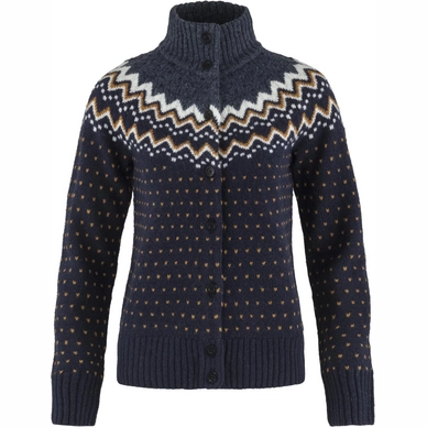 Fjallraven Gilet Fjällräven Women Övik Knit Cardigan W Dark Navy 3 Fjallraven Gilet Fjällräven Women Övik Knit Cardigan W Dark Navy