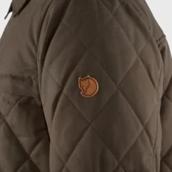 Fjallraven Veste Fjällräven Men Övik Wool Padded Jacket M Dark Olive 20 Fjallraven Veste Fjällräven Men Övik Wool Padded Jacket M Dark Olive -Fjallraven Ovik Wool Padded Jacket M 84127 633 L DETAIL FJR