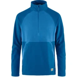 Pull Fjallraven Men Vardag Lite Fleece Alpine Blue-UN Blue