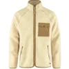 Gilet Fjallraven Men Vardag Pile Fleece Chalk White