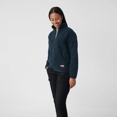 Veste Fjallraven Women Vardag Pile Fleece Navy 7 Veste Fjallraven Women Vardag Pile Fleece Navy – Image 5