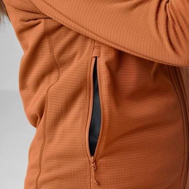 Gilet Fjallraven Women Abisko Lite Fleece Jacket Terracotta Brown 9 Gilet Fjallraven Women Abisko Lite Fleece Jacket Terracotta Brown – Image 7