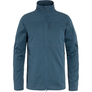 Gilet Fjallraven Men Abisko Lite Fleece Jacket Indigo Blue 3 Gilet Fjallraven Men Abisko Lite Fleece Jacket Indigo Blue