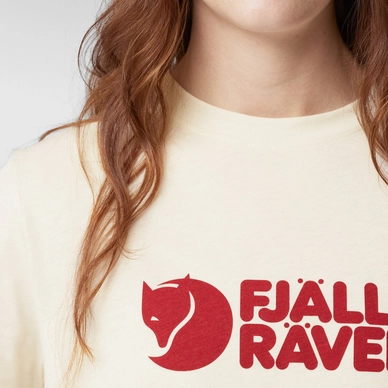 T-Shirt Fjallraven Woman Fjallraven Logo Tee Grey Melange 6 T-Shirt Fjallraven Woman Fjallraven Logo Tee Grey Melange – Image 4