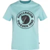 T-Shirt Fjallraven Woman Kånken Art Logo Tee Sky Blue -Fjallraven kanken art logo tee w 87147 501 a main fjr